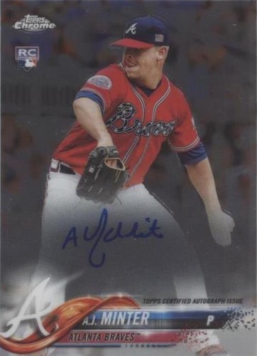 2018 Topps Chrome - A.J. Minter #RA-AM