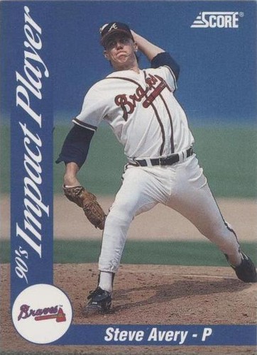 1992 Score - Steve Avery #12