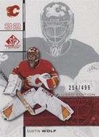 2023-24 Upper Deck SP Game Used - Dustin Wolf #RC-5
