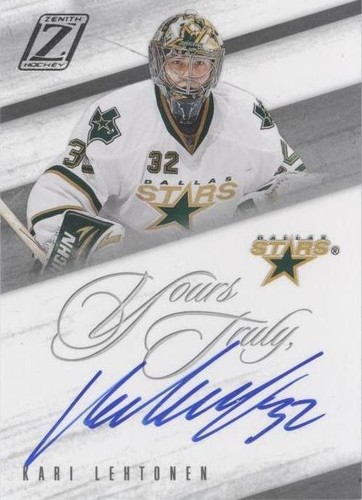 2010-11 Zenith - Kari Lehtonen #KL