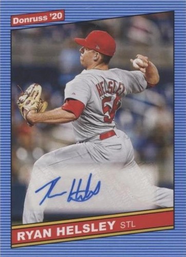 2020 Panini Donruss - Ryan Helsley #86S-RH