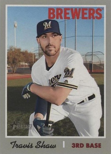 2019 Topps Heritage - Travis Shaw #231
