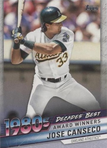 2020 Topps Update Series - Jose Canseco #DB-36