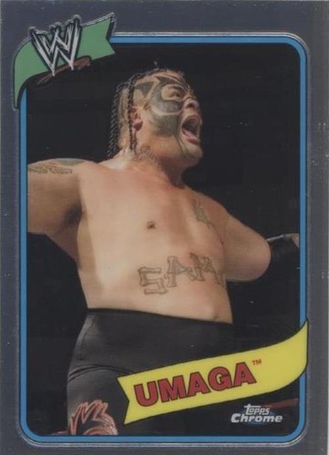 2008 Topps WWE Heritage Chrome - Umaga #9