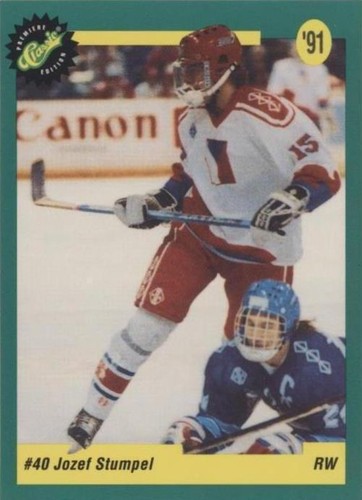 1991 Classic Draft Picks - Jozef Stumpel #34