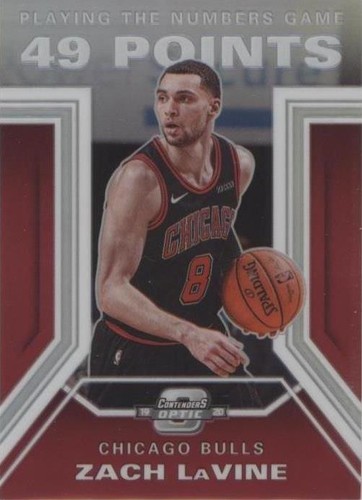 2019-20 Panini Contenders Optic - Zach LaVine #8