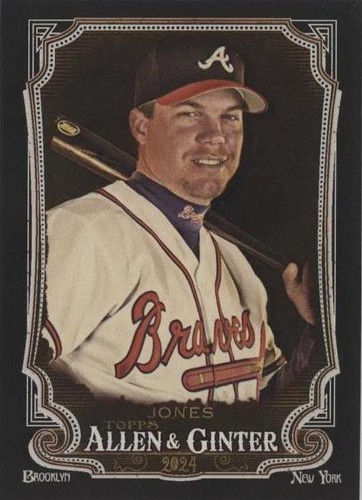 2024 Topps Allen & Ginter X - Chipper Jones #159
