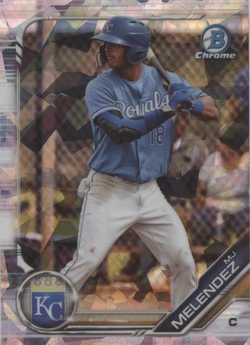 2019 Bowman Chrome Draft Sapphire Edition - MJ Melendez #BDC-122