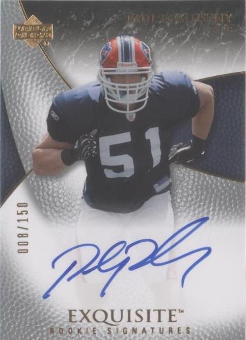 2007 Upper Deck Exquisite Collection Paul Posluszny #96
