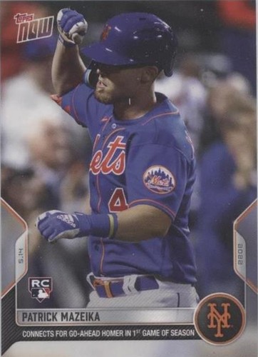 2022 Topps Now - Patrick Mazeika #179