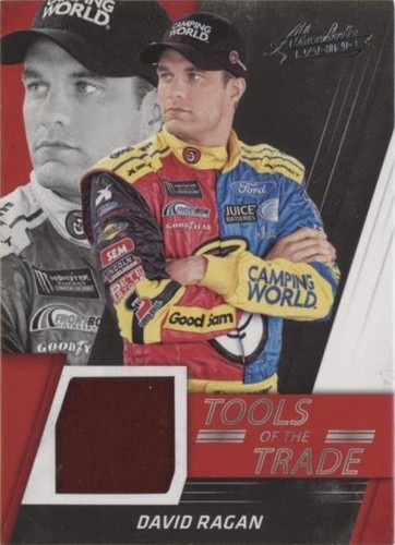 2017 Panini Absolute - David Ragan #TT-DR