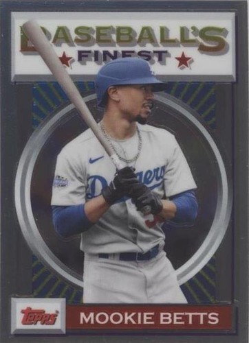 2020 Topps Finest Flashbacks - Mookie Betts #39