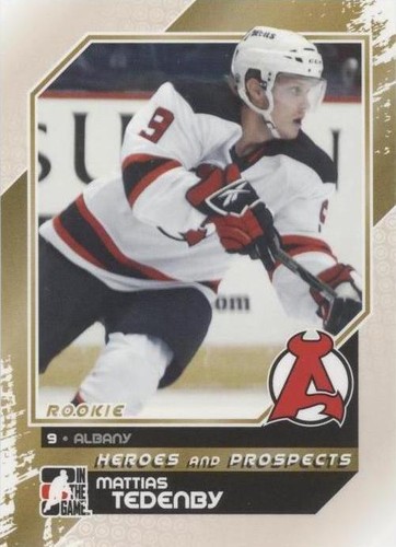 2010-11 In the Game Heroes and Prospects - Mattias Tedenby #150