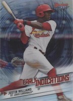 2018 Bowman's Best - Justin Williams #EI-23