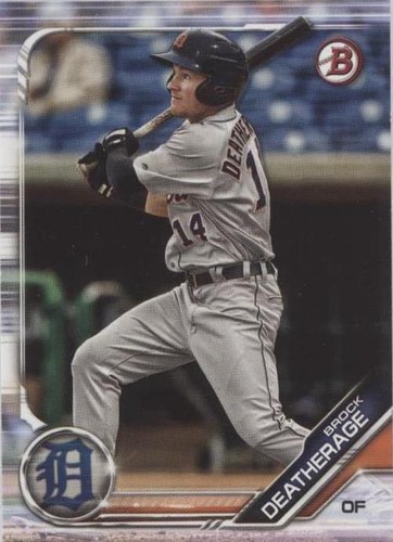2019 Bowman Sterling Autographs Orange Refractors Brock