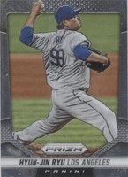 2014 Panini Prizm - Hyun-jin Ryu #27