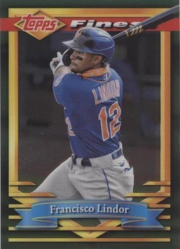 2021 Topps Finest Flashbacks - Francisco Lindor #133