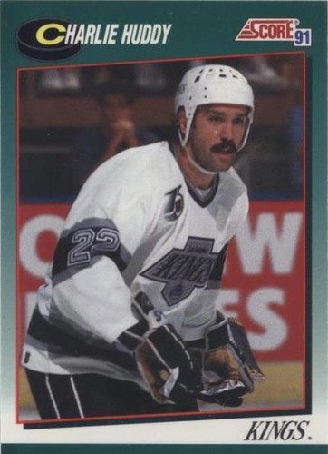 1991-92 Score Rookie and Traded - Charlie Huddy #20T