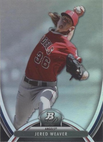 2013 Bowman Platinum - Jered Weaver #3