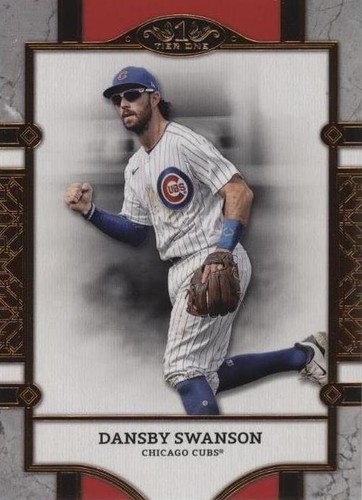 Dansby Swanson auto! Numbered 259/299 topps tier one | eBay