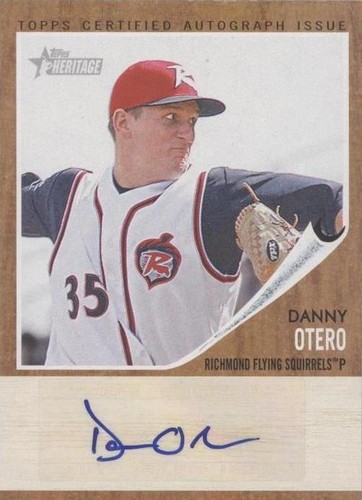 2011 Topps Heritage Minor League Edition - Dan Otero #RA-DO