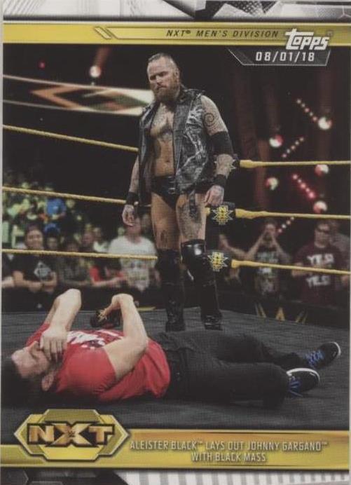 2019 Topps WWE NXT - Aleister Black Johnny Gargano #42
