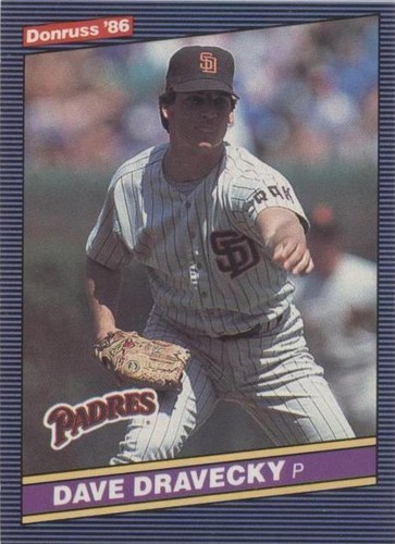 1986 Donruss - Dave Dravecky #162