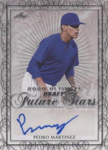 2020 Leaf Ultimate Draft - Pedro Martinez #FS-PM1