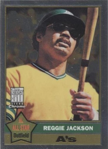 2001 Topps Chrome - Reggie Jackson #25