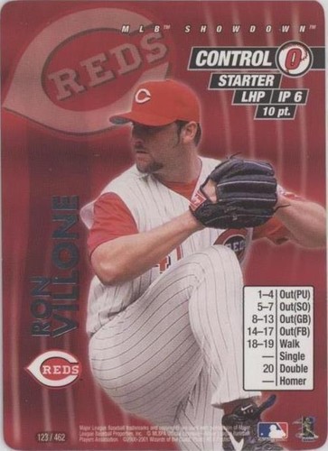 2001 MLB Showdown - Ron Villone #123