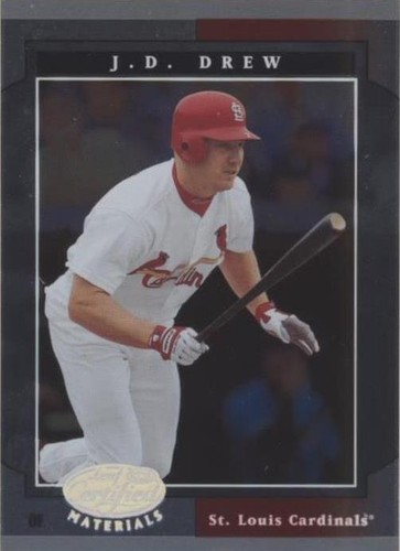 2001 Leaf Certified Materials - J.D. Drew #32