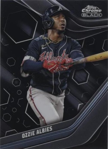 2023 Topps Chrome Black - Ozzie Albies #14