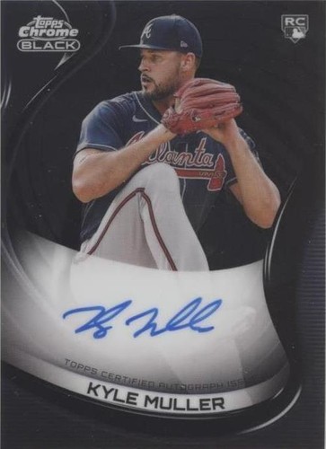 2022 Topps Chrome Black - Kyle Muller #CBA-KMU