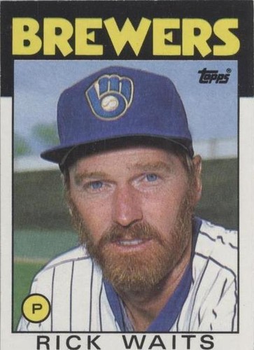 1986 Topps - Rick Waits #614