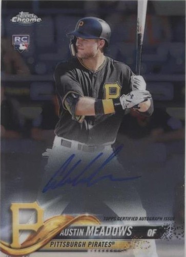 2018 Topps Chrome - Austin Meadows #RA-AUM