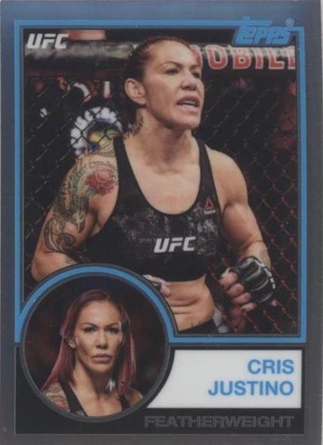 2018 Topps Chrome UFC - Cris Justino #UFC83-CJ