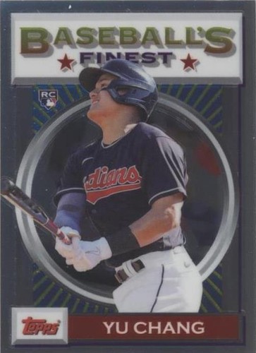 Yu Chang~ 2020 Topps #590 Advanced Stats /300 (RC) | eBay