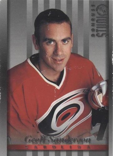 1997-98 Donruss Studio - Geoff Sanderson #84