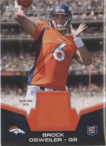 2012 Topps Brock Osweiler #RP-BO