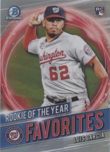 2021 Bowman - Luis Garcia #RRY-LG