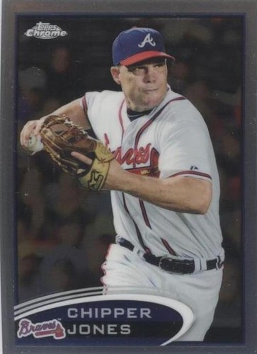 2012 Topps Chrome - Chipper Jones #96
