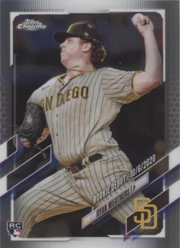 2021 Topps Chrome Update Series - Ryan Weathers #USC15