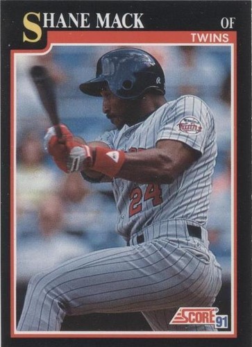 1991 Score - Shane Mack #284
