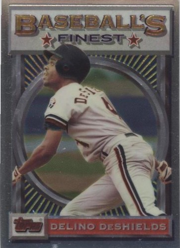 1993 Topps Finest - Delino DeShields #168