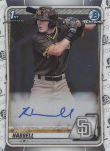 その他 2020 bowman  sapphire robert hassell 2020 BOWMAN CHROME SAPPHIRE ROBERT HASSELL BD-39 SGC 10 GM