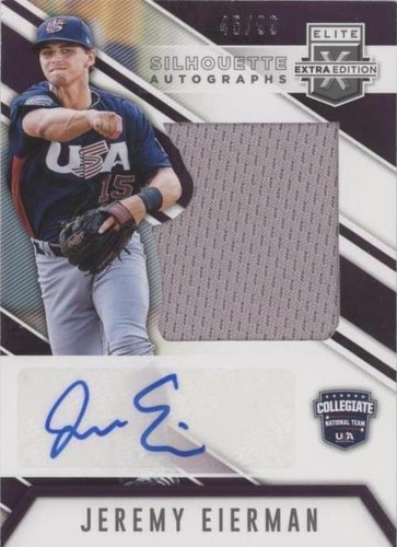 2017 Panini Elite Extra Edition - Jeremy Eierman #USCS-JE