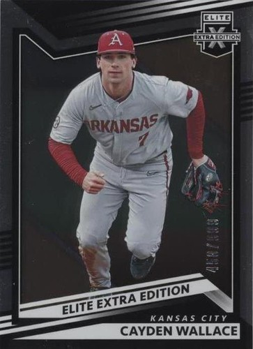 2022 Panini Elite Extra Edition - Cayden Wallace #49