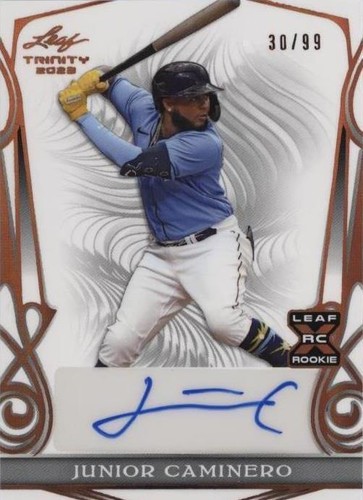 2023 Leaf Trinity - Junior Caminero #BA-JC4