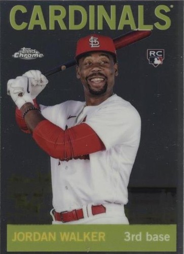 2023 Topps Chrome Lids Mitchell & Ness - Jordan Walker #64-2