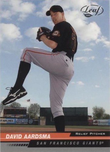 2005 Leaf - David Aardsma #169